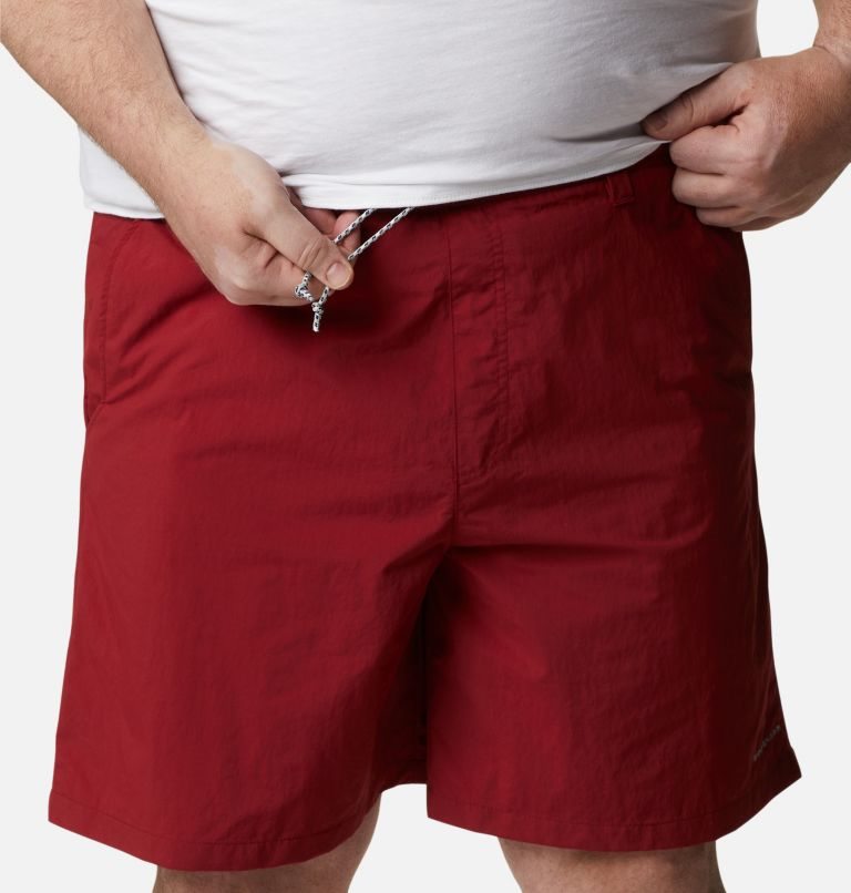 Men's Columbia PFG Backcast III Water Shorts Red | Plus Size CA-ML640